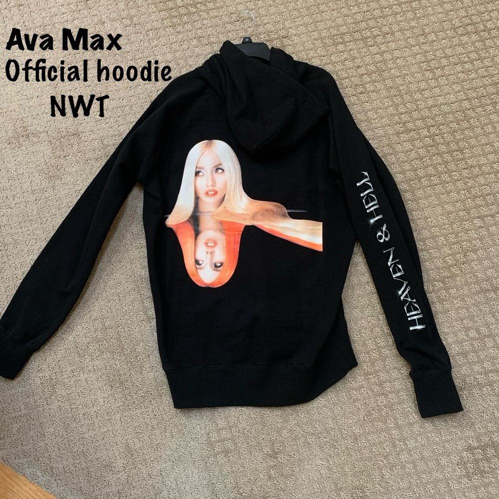 🖤Ava Max Official Black Hoodie